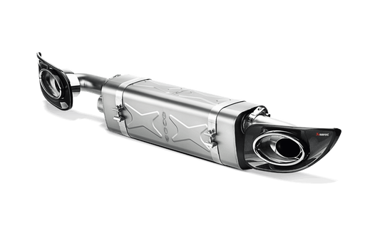 Akrapovic Slip-On Line (Titanium) for Porsche 911 Turbo/Turbo S (997.2)