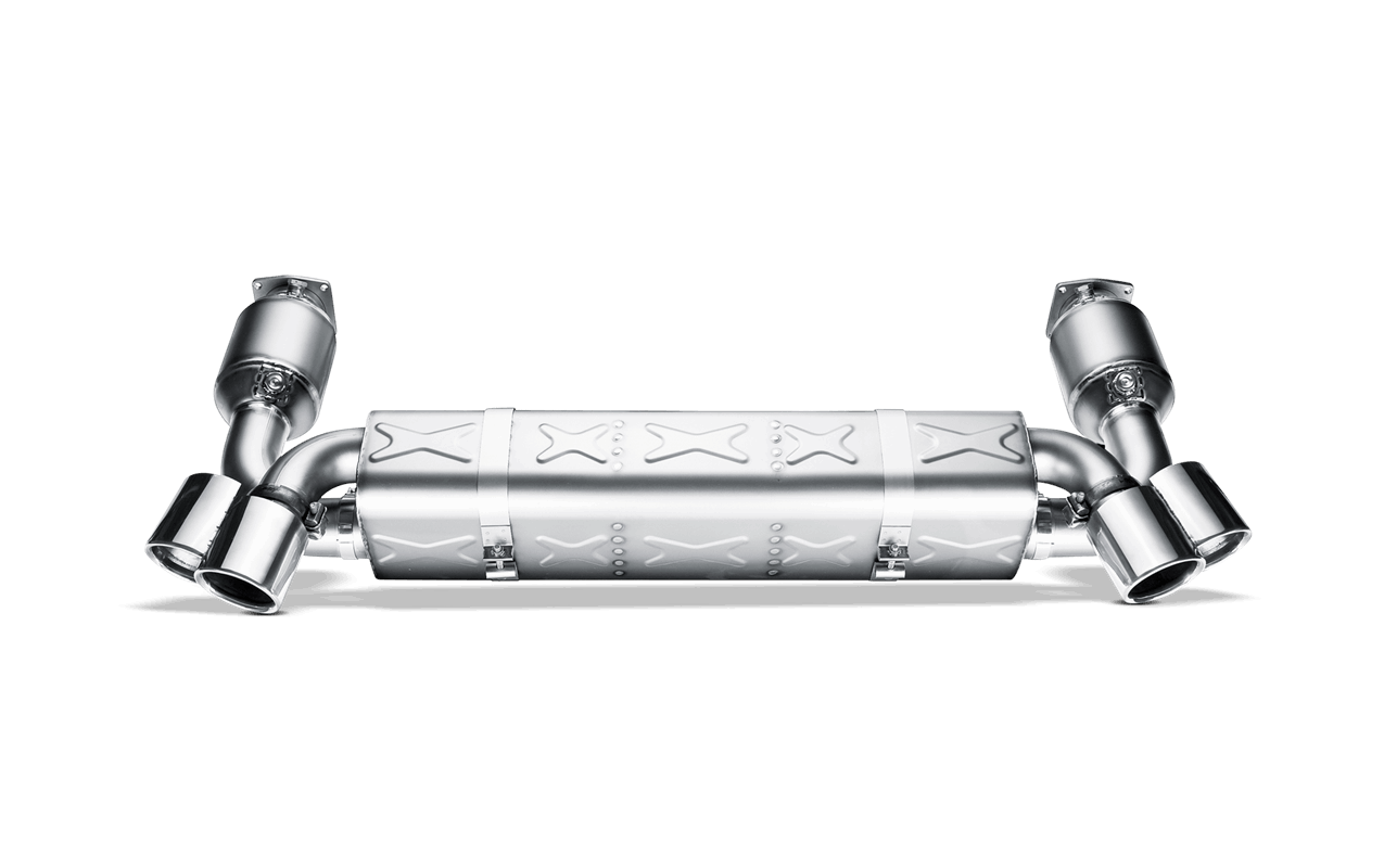Akrapovic Slip-On Line (Titanium) for Porsche 911 Turbo (997)