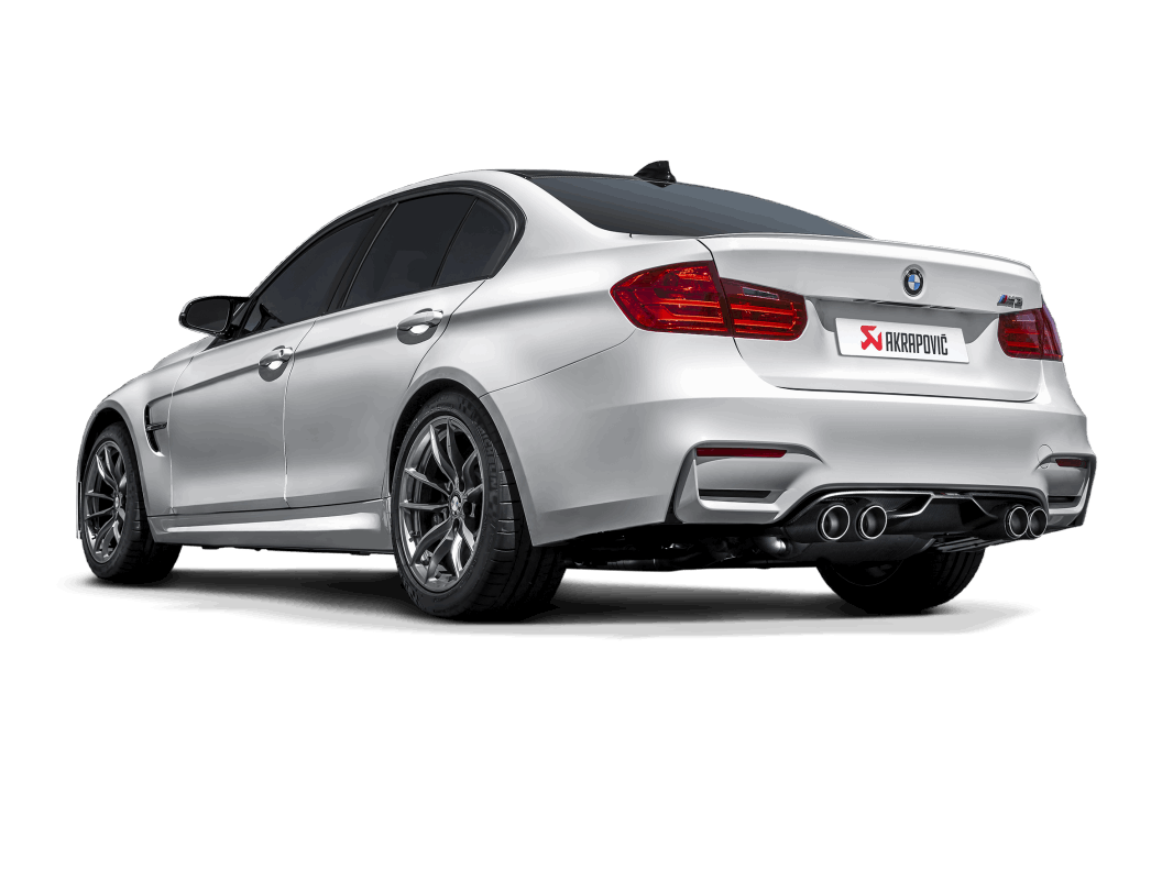 Akrapovic Slip-On Line (Titan) für BMW M3 (F80) und M4 (F82,F83)