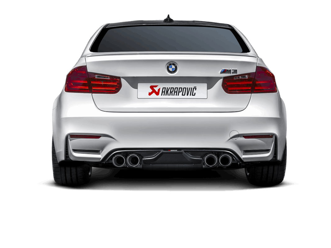 Akrapovic Slip-On Line (Titan) für BMW M3 (F80) und M4 (F82,F83)