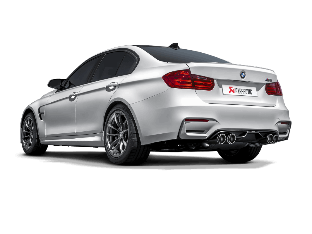 Akrapovic Slip-On Line (Titan) für BMW M3 (F80) und M4 (F82,F83)