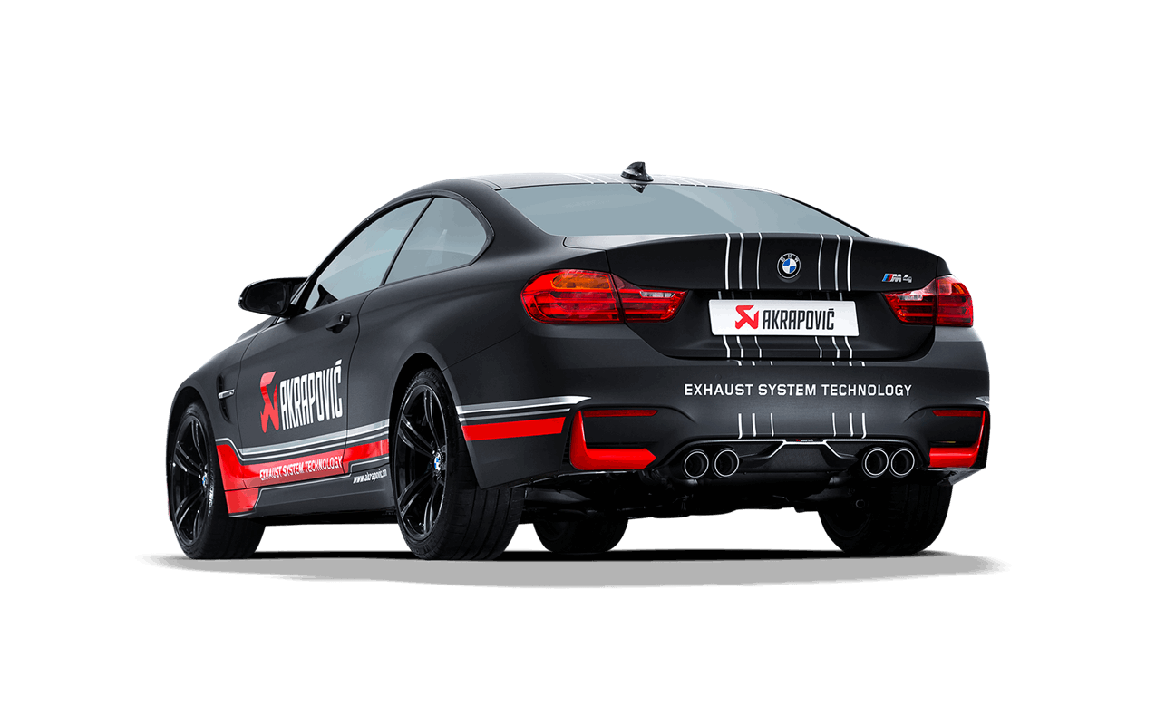 Akrapovic Slip-On Line (Titan) für BMW M3 (F80) und M4 (F82,F83)