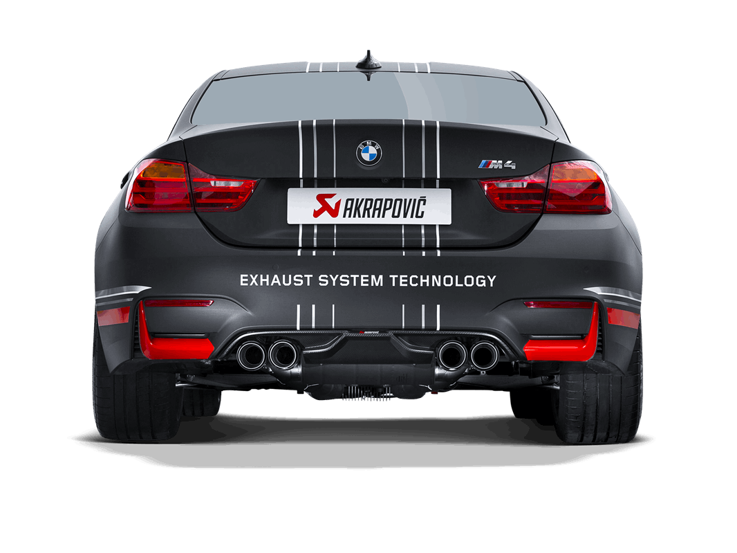 Akrapovic Slip-On Line (Titan) für BMW M3 (F80) und M4 (F82,F83)