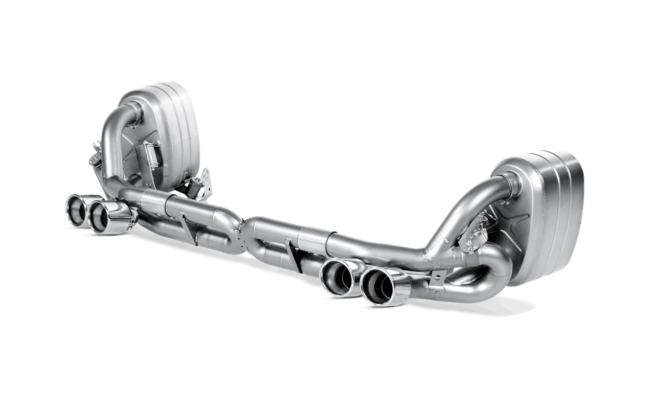 Akrapovic Slip-On Race Line (Titanium) for Porsche 911 Carrera and Targa (997)