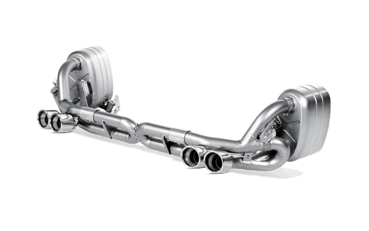 Akrapovic Slip-On Race Line (Titanium) for Porsche 911 Carrera and Targa (997)