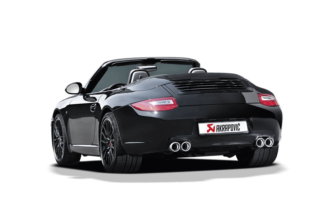 Akrapovic Slip-On Race Line (Titanium) for Porsche 911 Carrera and Targa (997)