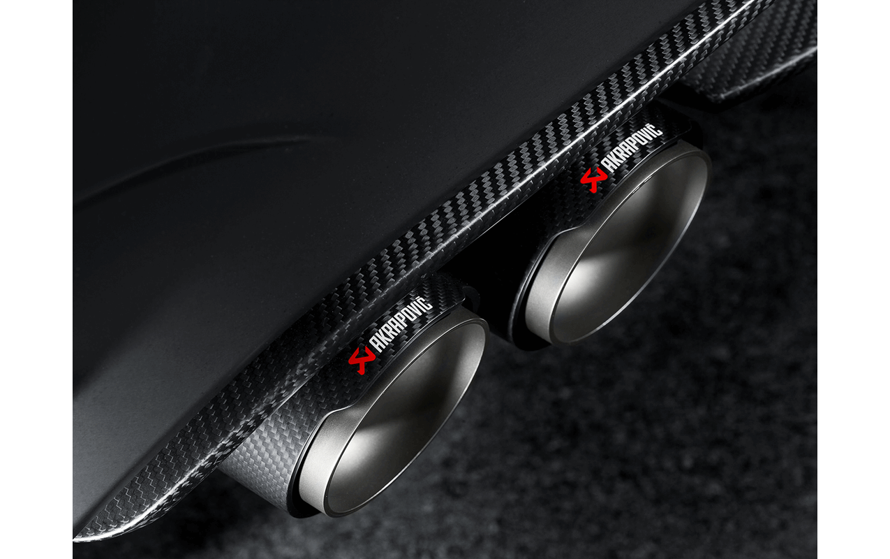 Akrapovic Tail pipe set (Carbon) for BMW M3 (F80) and M4 (F82,F83)