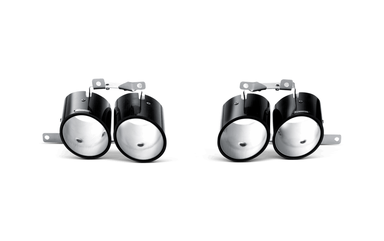 Akrapovic Tail pipe set (Carbon) for Lamborghini Gallardo LP 570-4 Coupé/Spyder