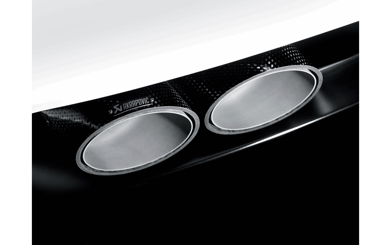 Akrapovic Tail pipe set (Carbon) for Lamborghini Gallardo LP 570-4 Coupé/Spyder