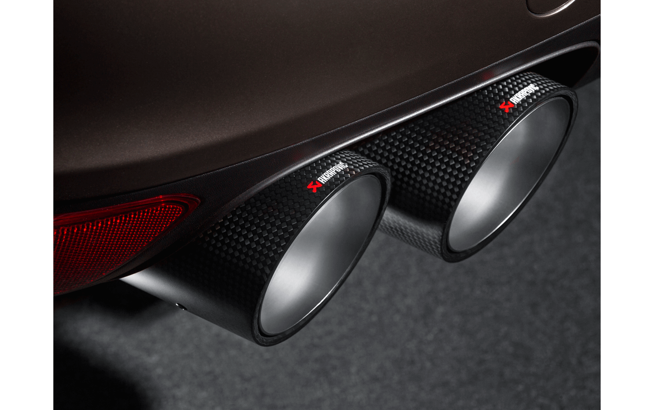 Akrapovic Tail pipe set (Carbon) for Porsche Cayenne (958)