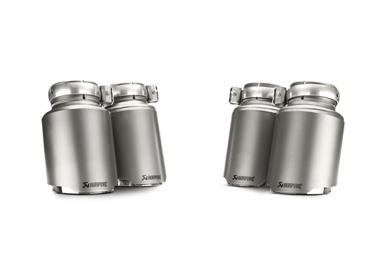 Akrapovic Tail pipe set (Titanium) for BMW M3 (F80) and M4 (F82,F83)