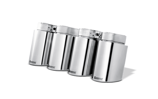 Akrapovic Tail pipe set (Titanium) for BMW M5 and M6
