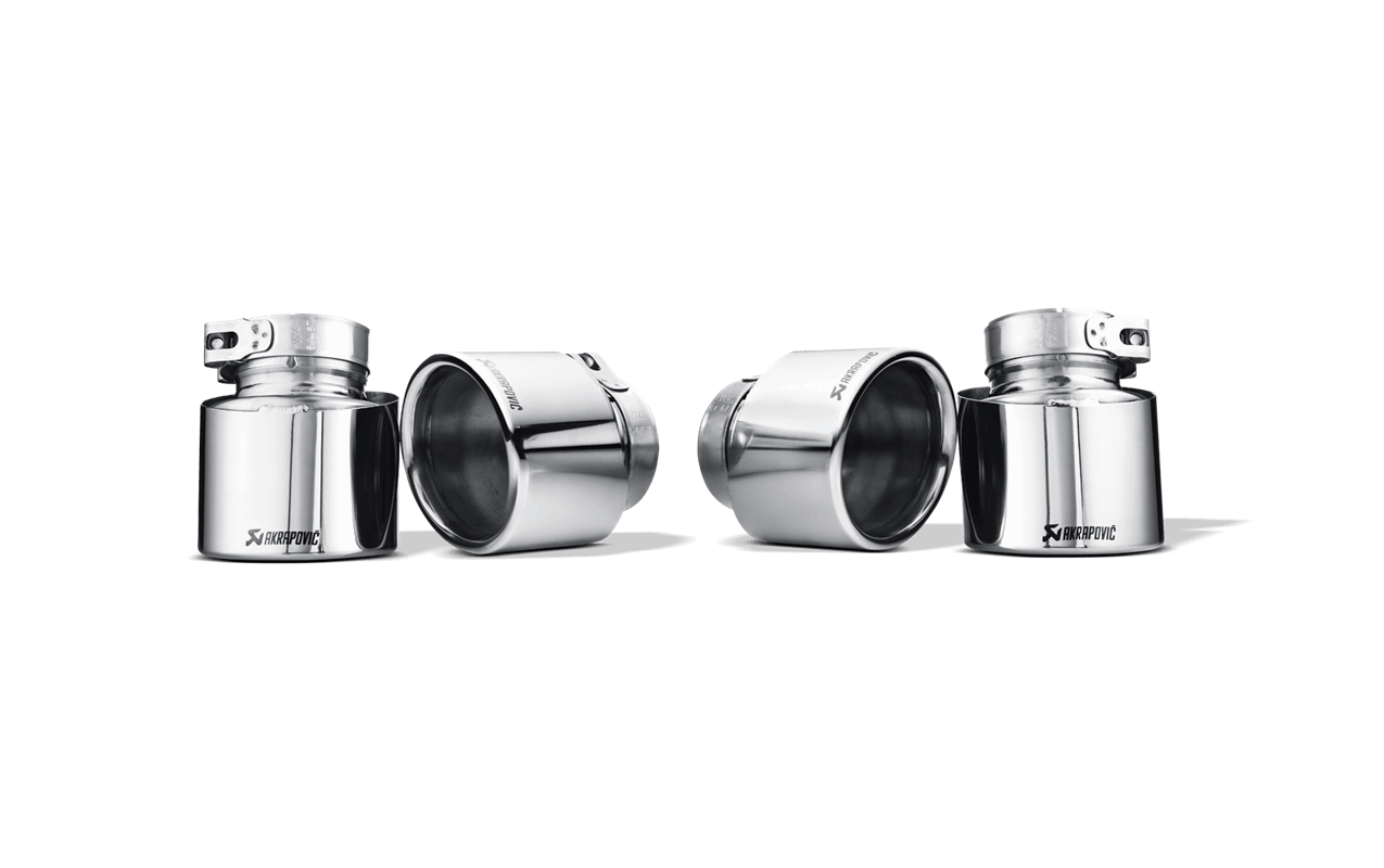 Akrapovic Tail pipe set (Titanium) for BMW X5 M (E70) and X6M (E71)