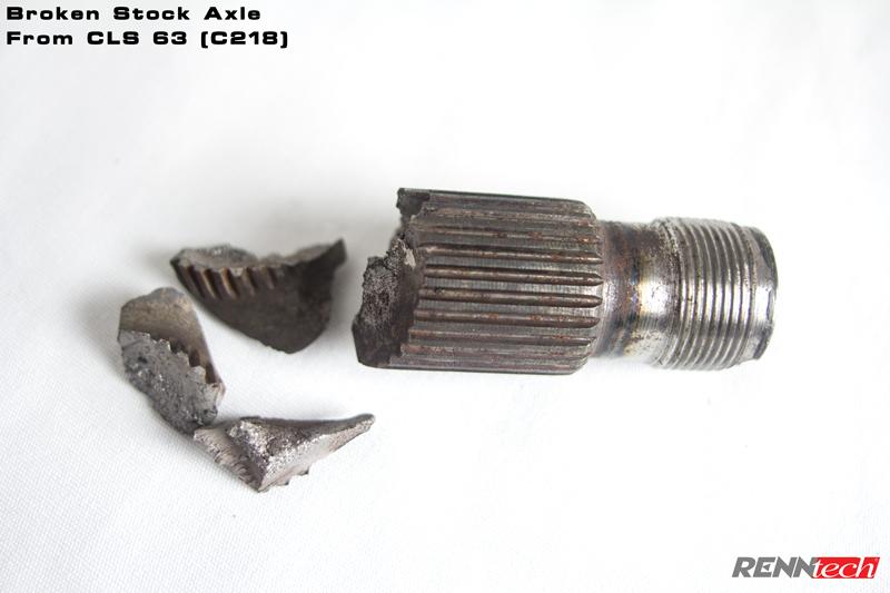 RENNtech Performance Antriebsachsen und Flansche