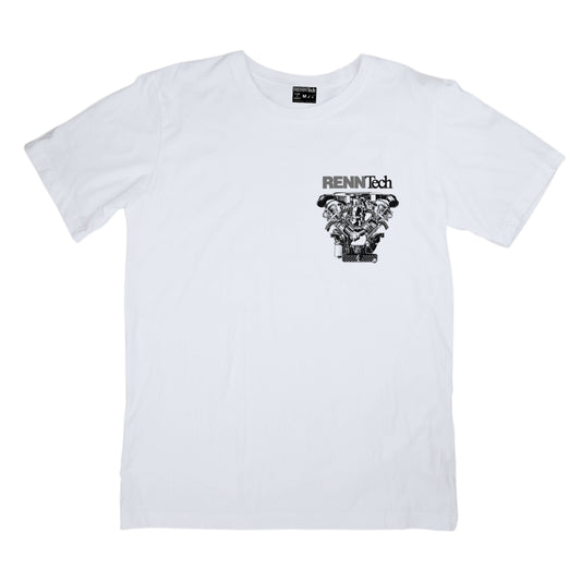 Hart Like a Hammer Tee | White | Hammer Capsule | Renntech