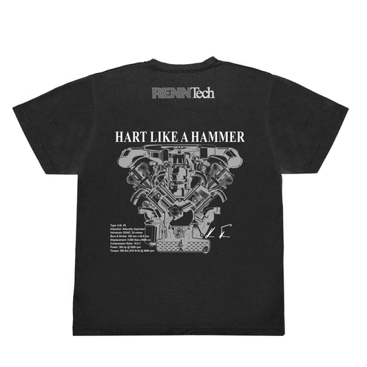 Hart Like a Hammer Tee | Black | Hammer Capsule | RENNtech
