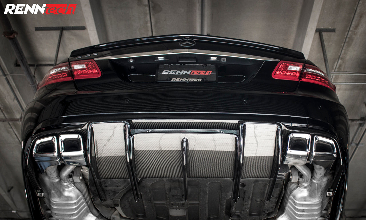 RENNtech | Carbon Fiber | Rear Diffuser | 212 - E Class | Sedan | up to MY 2013