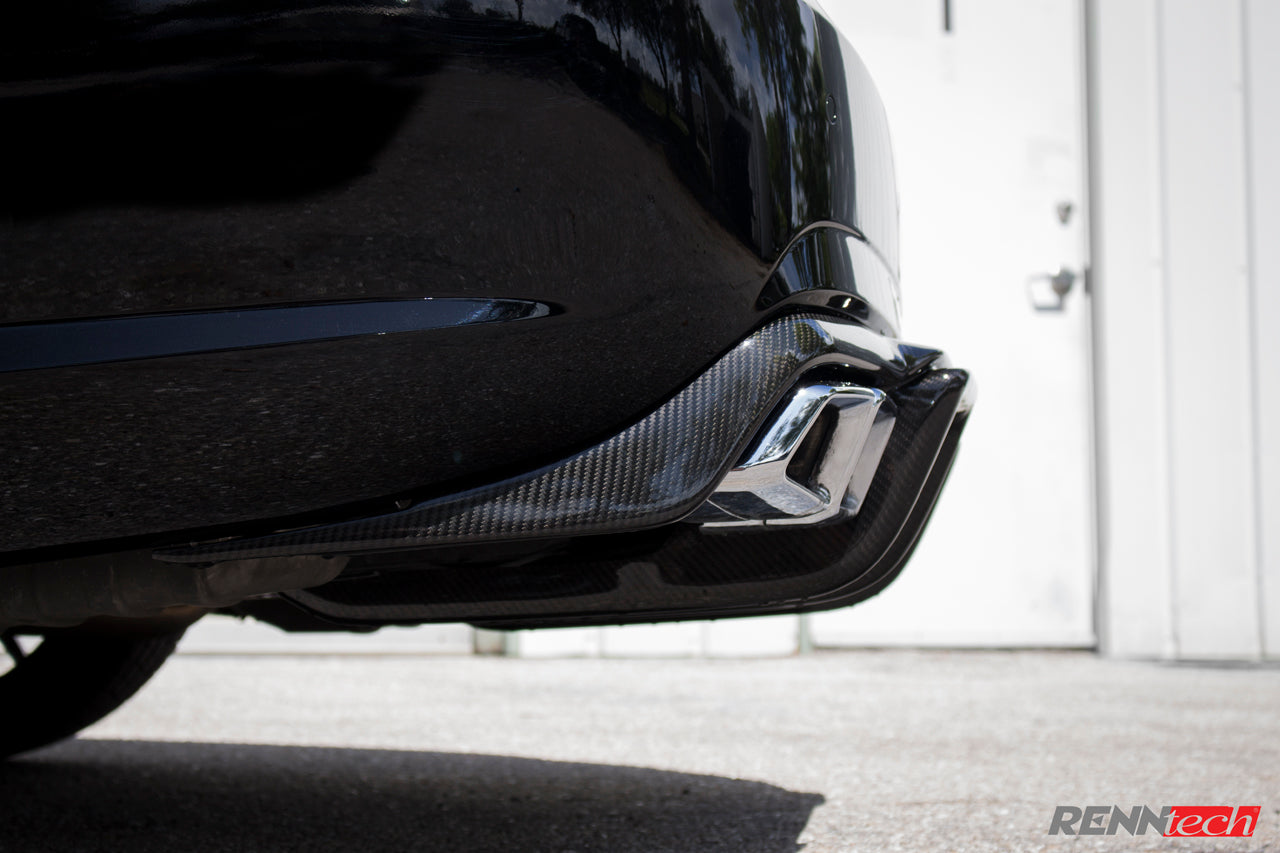 RENNtech | Carbon Fiber | Rear Diffuser | 212 - E Class | Sedan | up to MY 2013