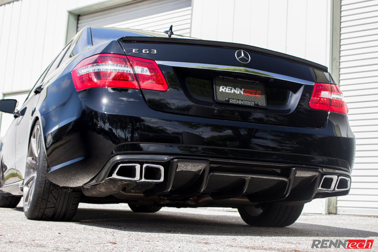 RENNtech | Carbon Fiber | Rear Diffuser | 212 - E Class | Sedan | up to MY 2013