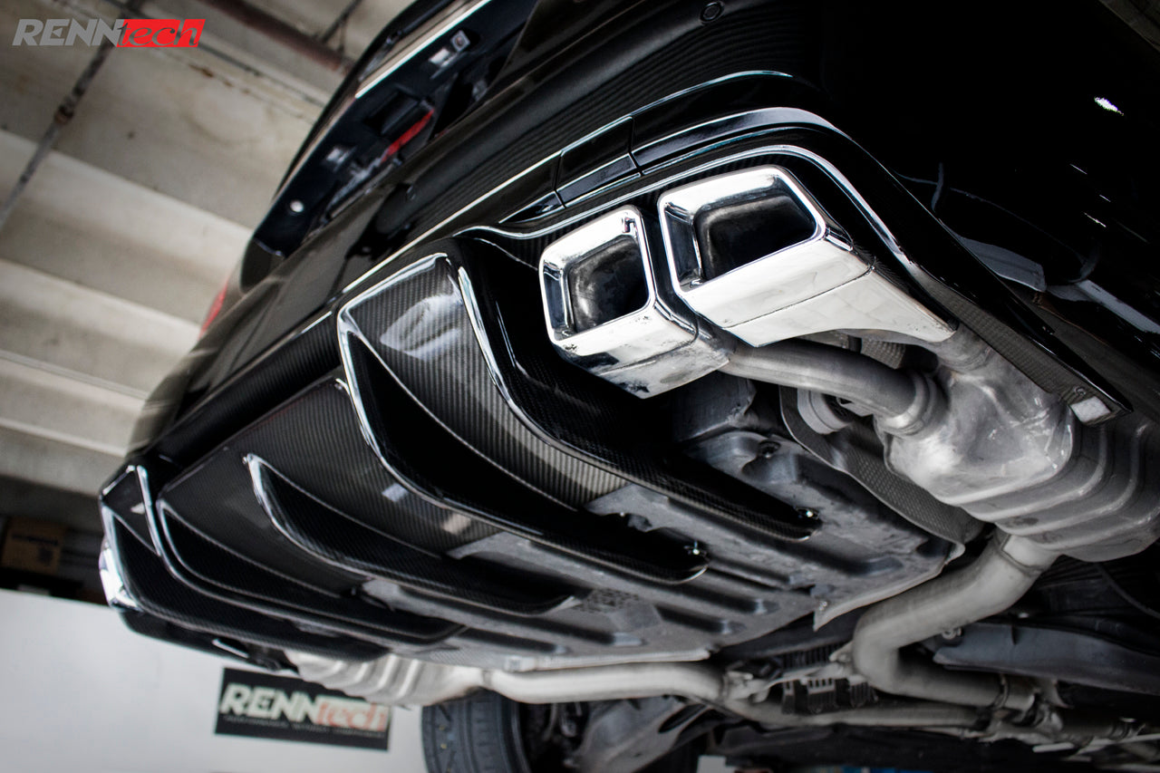 RENNtech | Carbon Fiber | Rear Diffuser | 212 - E Class | Sedan | up to MY 2013