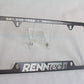 RENNtech License Plate Frame - Carbon