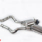 RENNtech | Stainless Steel Sport Mufflers w/Electronic Valves | C63 /S AMG | W205 | 4.0L BiTurbo V8 | M177
