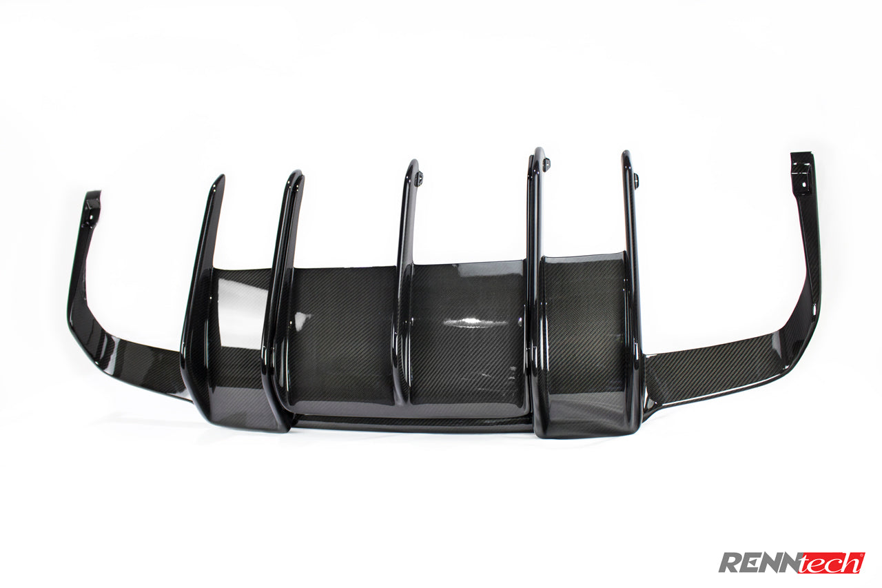 RENNtech | Carbon Fiber | Rear Diffuser | 212 - E Class | Sedan | up to MY 2013