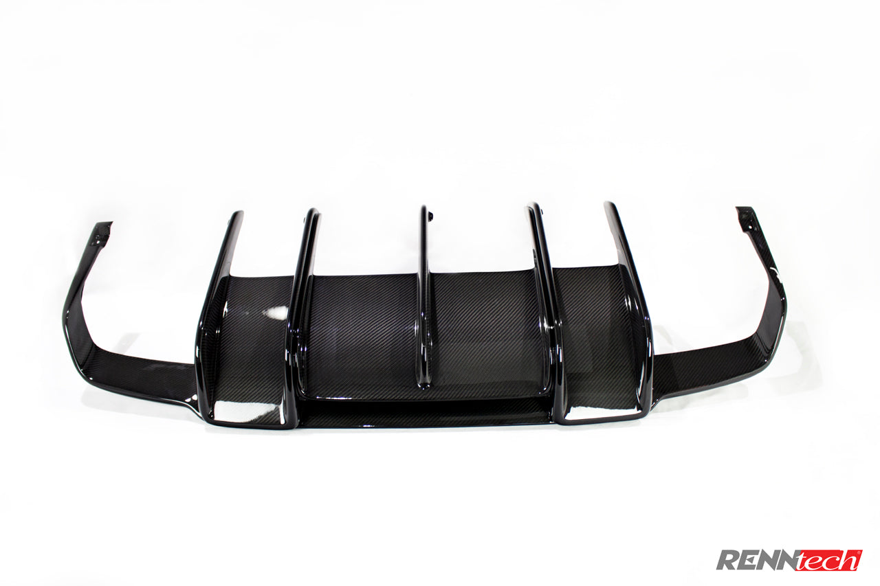 RENNtech | Carbon Fiber | Rear Diffuser | 212 - E Class | Sedan | up to MY 2013