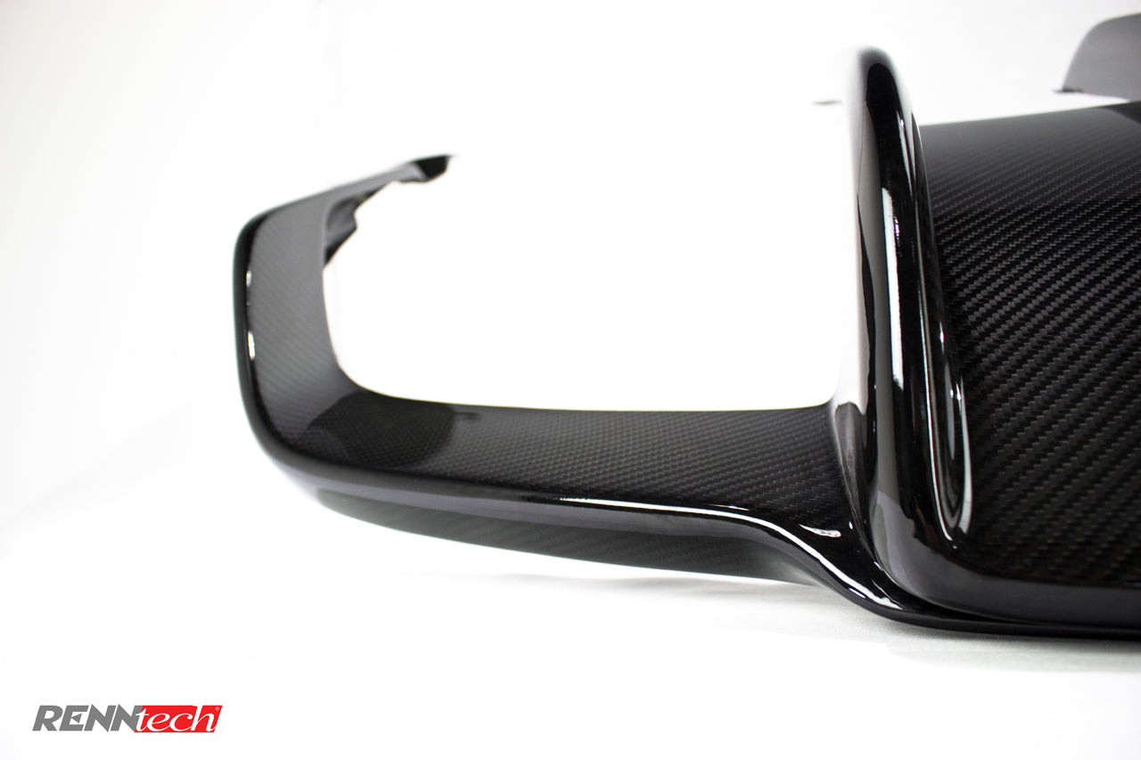 RENNtech | Carbon Fiber | Rear Diffuser | 212 - E Class | Sedan | up to MY 2013