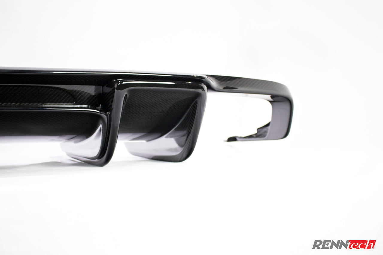 RENNtech | Carbon Fiber | Rear Diffuser | 212 - E Class | Sedan | up to MY 2013