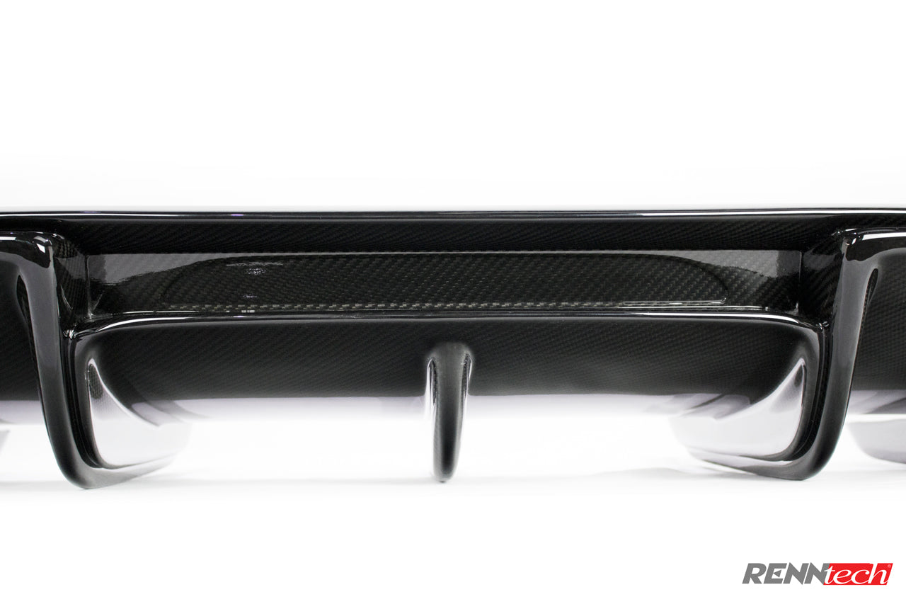 RENNtech | Carbon Fiber | Rear Diffuser | 212 - E Class | Sedan | up to MY 2013