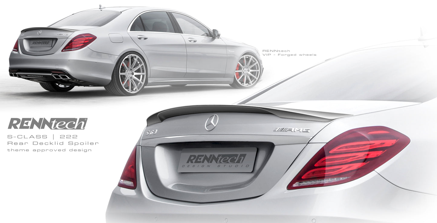 RENNtech | Sound+Style Pkg | S63 AMG Sedan | W222 | 5.5L BiTurbo V8 | M157
