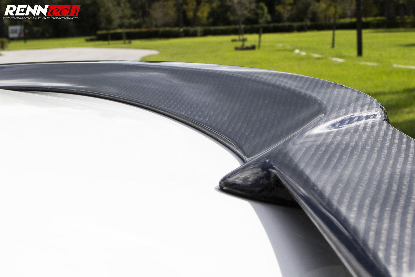 RENNtech | Carbon Fiber | Decklid Spoiler | C205 | C-Class Coupe | Gloss Finish