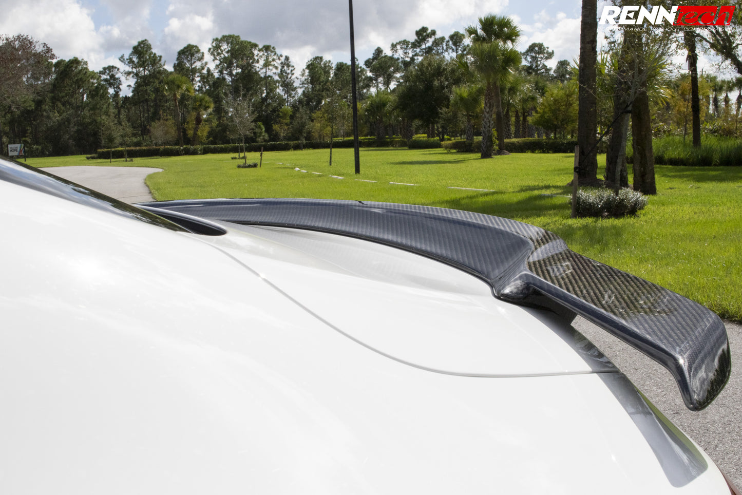 RENNtech | Carbon Fiber | Decklid Spoiler | C205 | C-Class Coupe | Gloss Finish