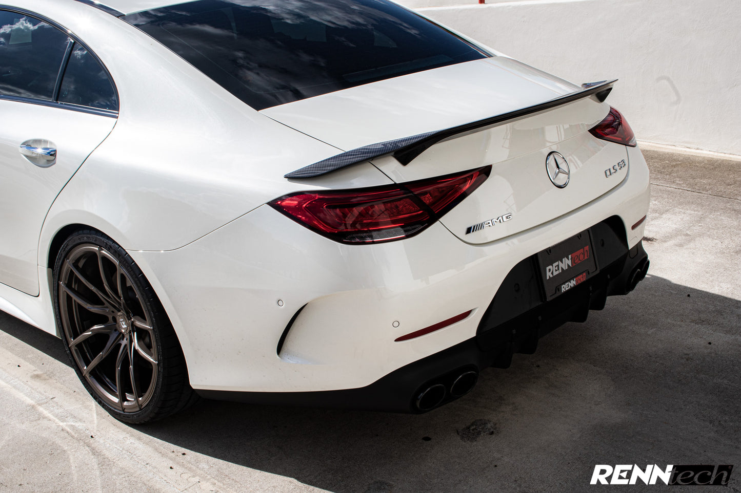 RENNtech | Carbon Fiber | Decklid Spoiler | C257 | CLS Coupe | Gloss Finish