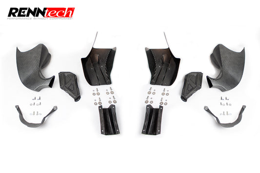 RENNtech | 190 - AMG GT R | Carbon Fiber Brake Ducts