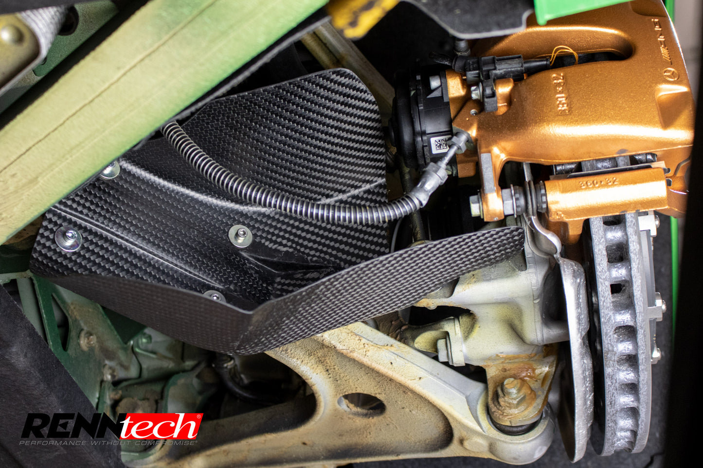 RENNtech | 190 - AMG GT R | Carbon Fiber Brake Ducts