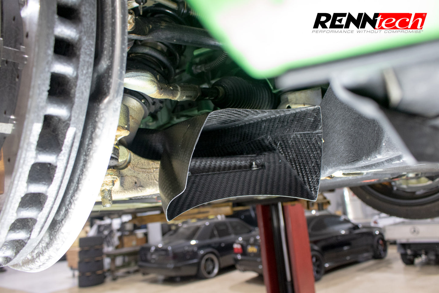 RENNtech | 190 - AMG GT R | Carbon Fiber Brake Ducts