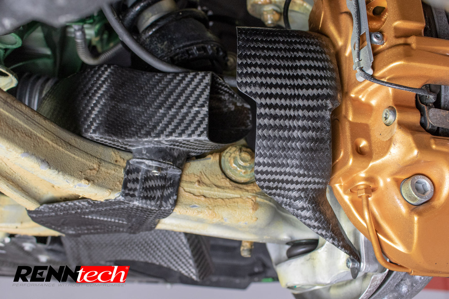 RENNtech | 190 - AMG GT R | Carbon Fiber Brake Ducts