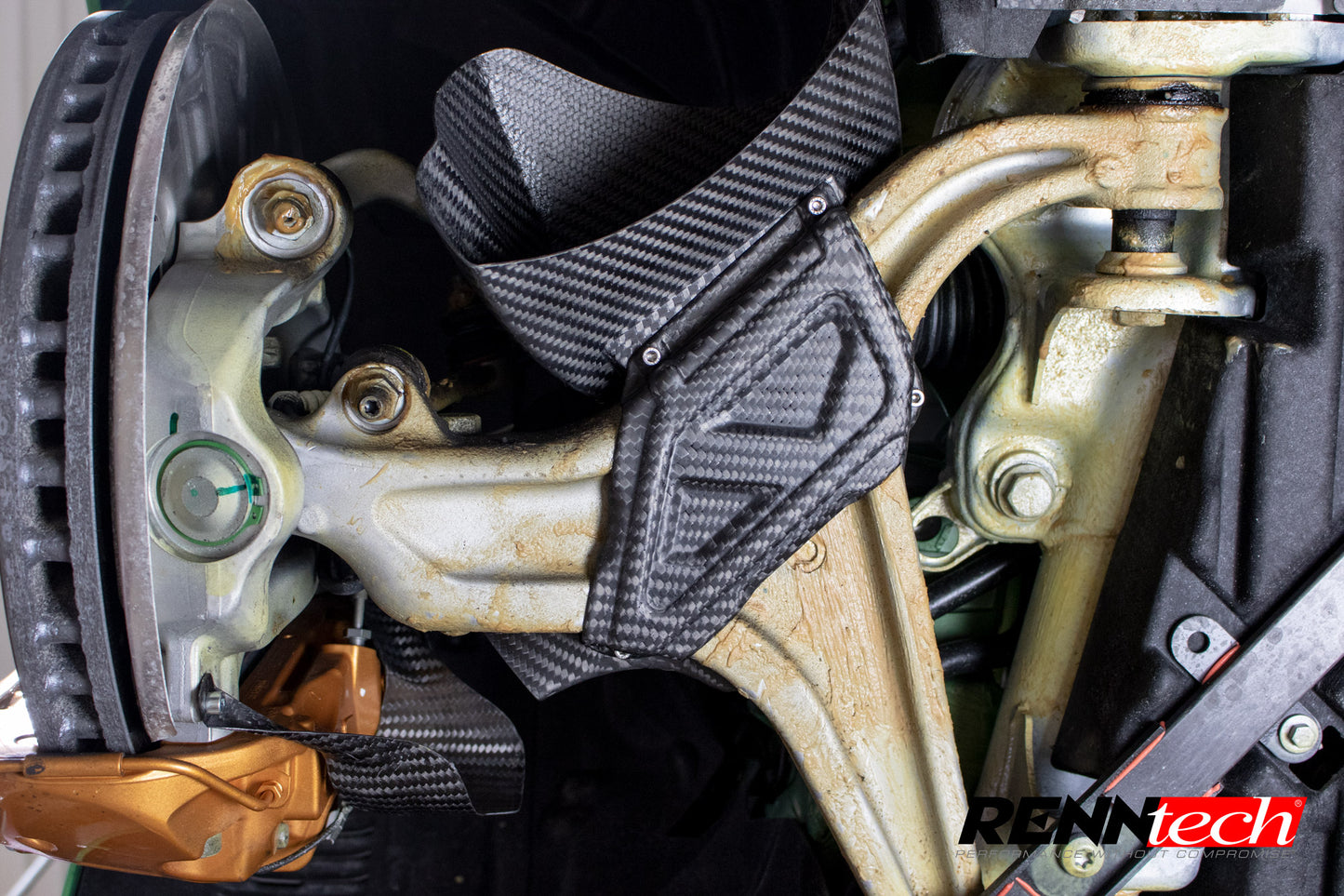 RENNtech | 190 - AMG GT R | Carbon Fiber Brake Ducts