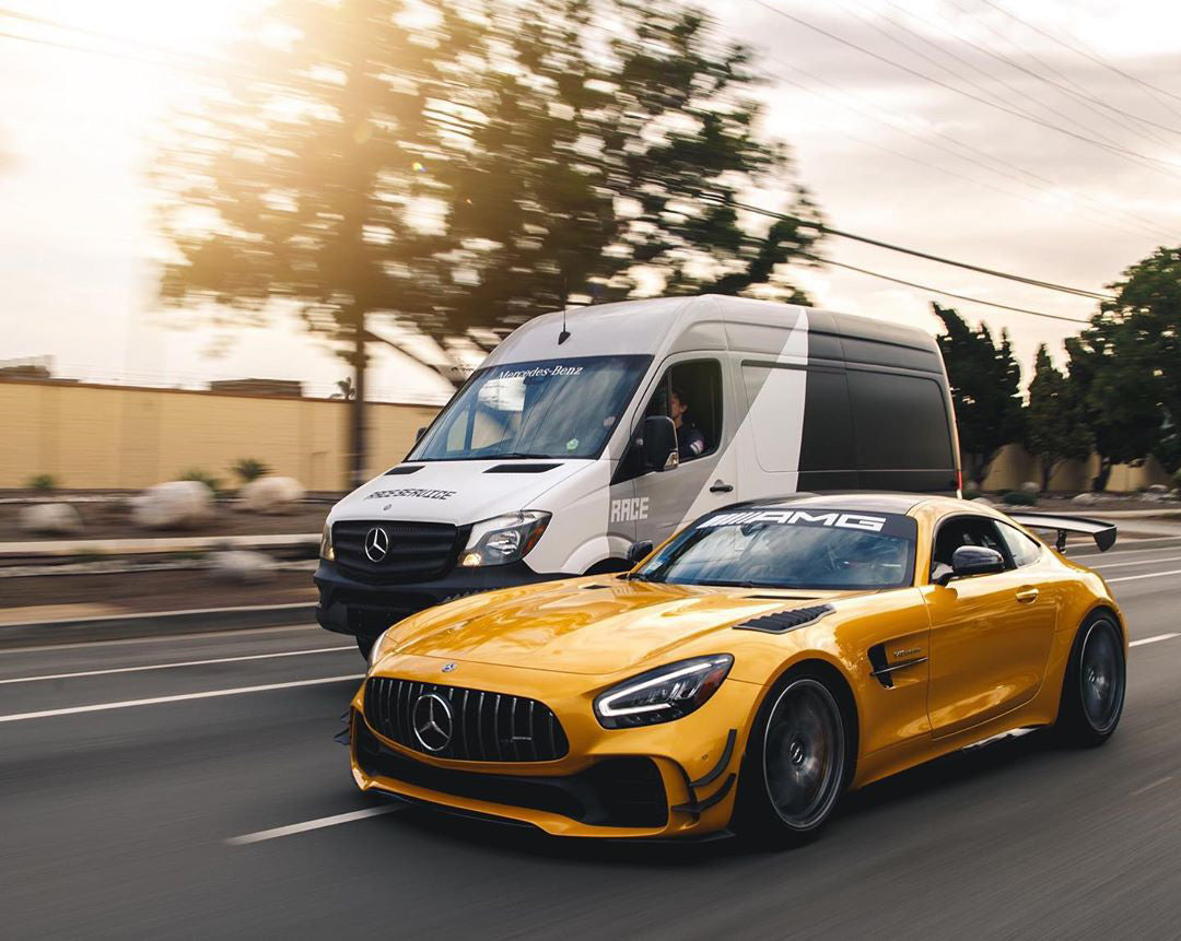 RENNtech | 190 - AMG GT | Fender Extractors | Carbon Fiber