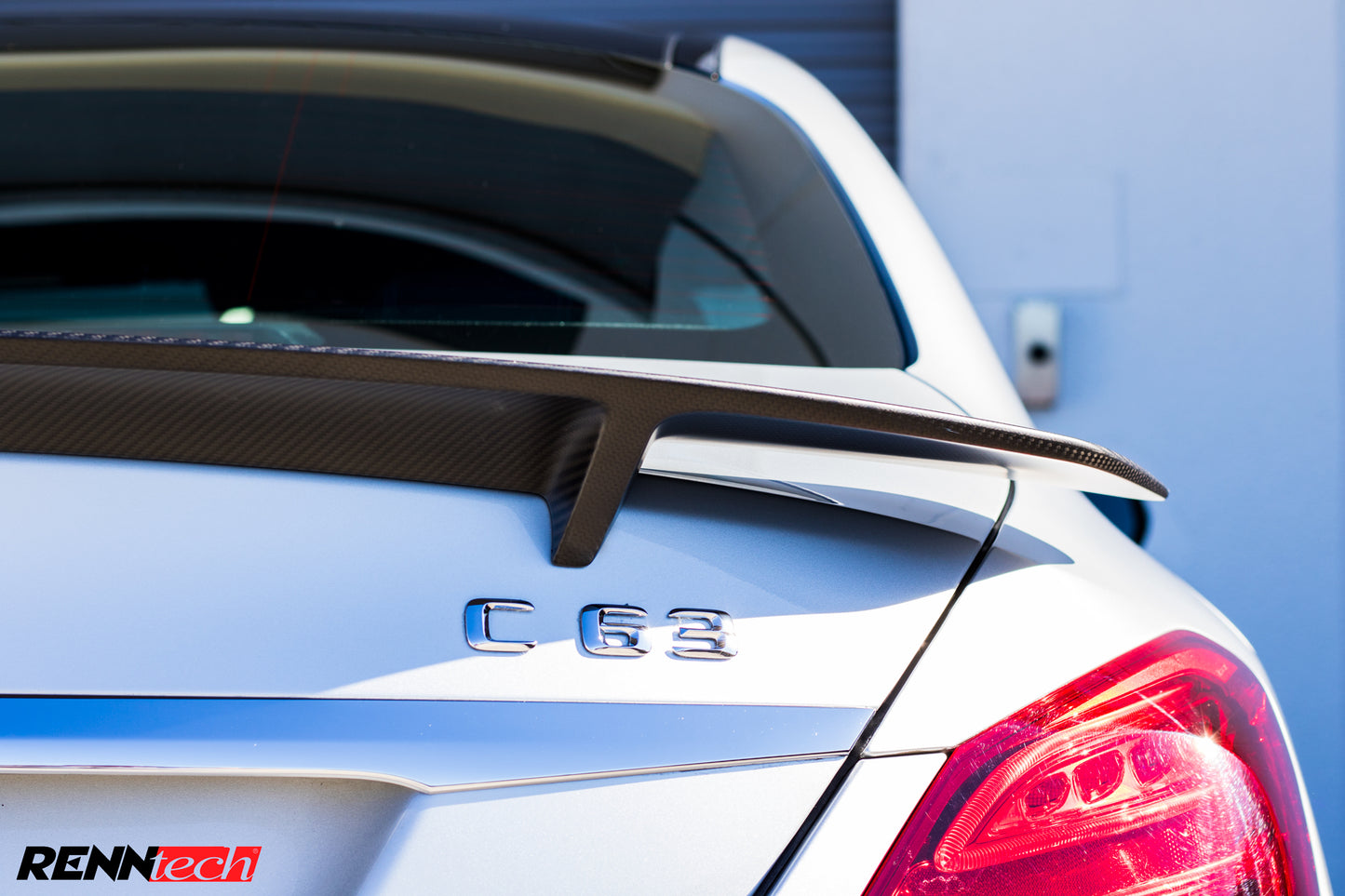 RENNtech | Carbon Fiber | Decklid Spoiler | W205 | C-Class Sedan | Matte Finish