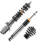 RENNtech-KW R129 Coilover Suspension | V8 and V12 Models | Silver/Black