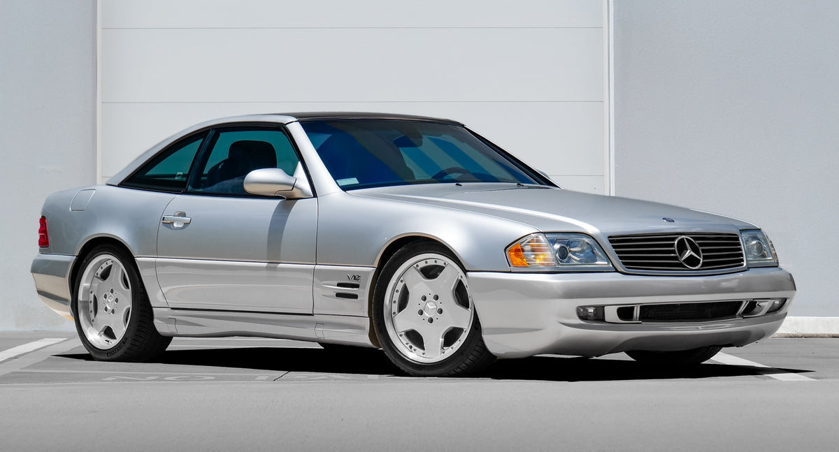 KW W124/R129 Coilover Suspension | V8 and V12 Models | Yellow/Purple